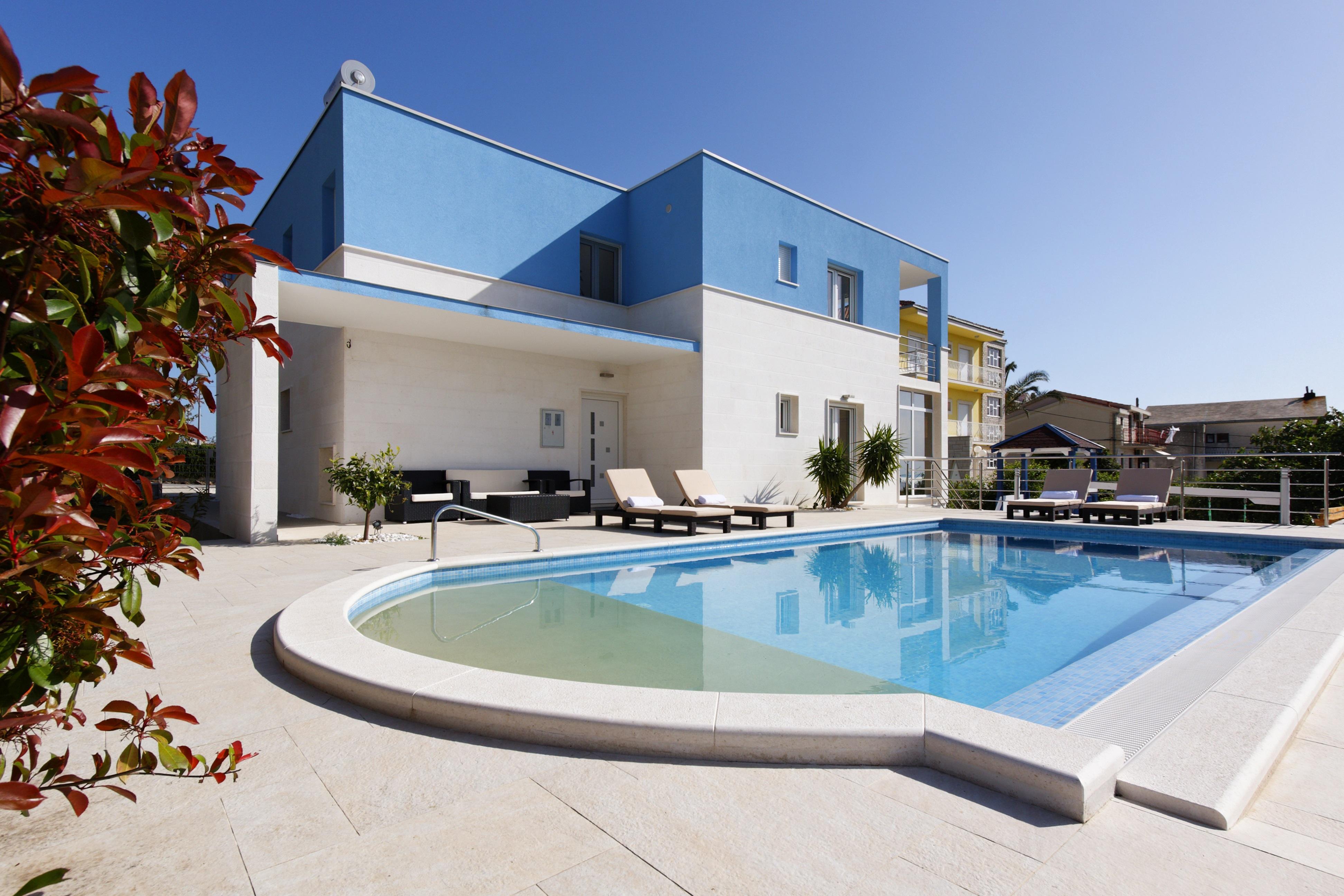 Villa Mermaid Your Croatian Haven With Luxury Pool And Scenic Views Подстрана Екстериор снимка